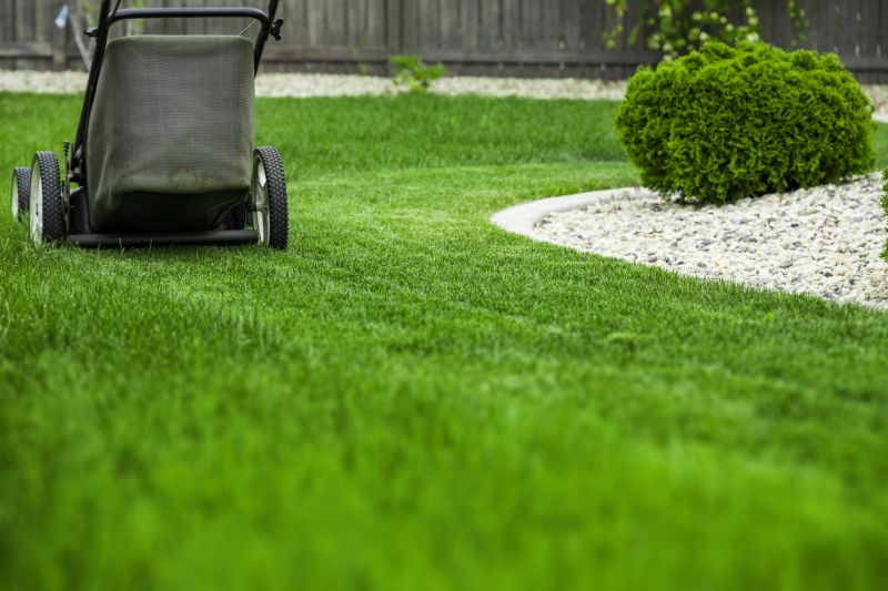Trimmed Lawn and Garden